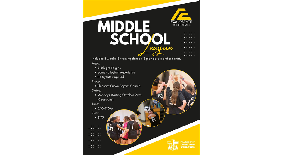 Fall Middle School League